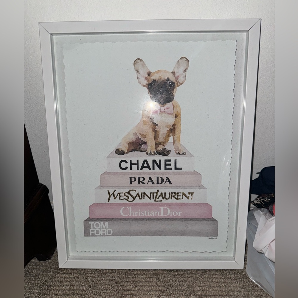 21x18 Fashion Frame- Prada, Chanel, Louis Vuitton, YSL, Dior Excellent Condition